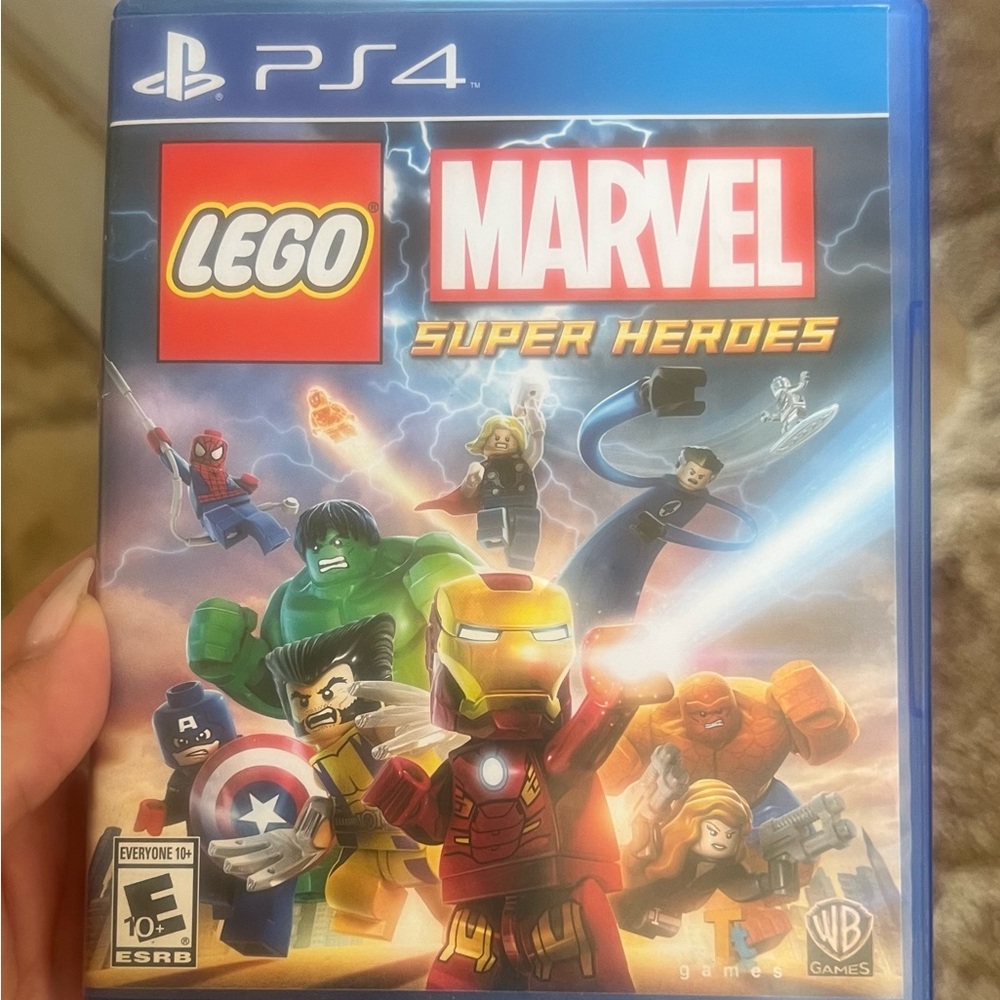 Lego Blue Video Game Marvel Super Heroes
